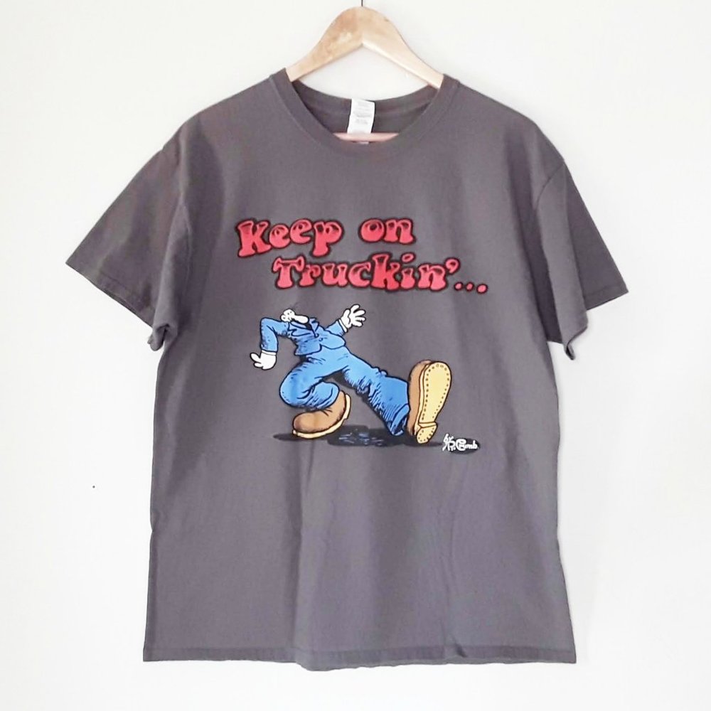 Vintage T Shirt Keep on Trucking R Crumb